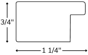 Frame My Mirror Silver Bathroom Mirror for Wall, 34" x 44" Satin Nickel Bathroom Vanity Mirror, Made in USA, Hangs Horizontally or Vertically, Ellis Design