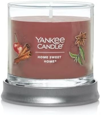 Yankee Candle Small Tumbler Scented Single Wick Jar Candle, Home Sweet Home, Over 20 Hours of Burn Time, 4.3 Ounce (Pack of 2)