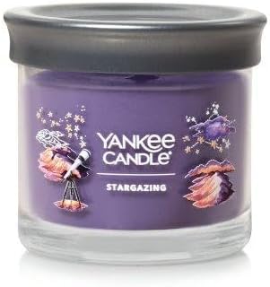 Yankee Candle Small Tumbler Scented Single Wick Jar Candle, Stargazing, Over 20 Hours of Burn Time, 4.3 Ounce (Pack of 4)