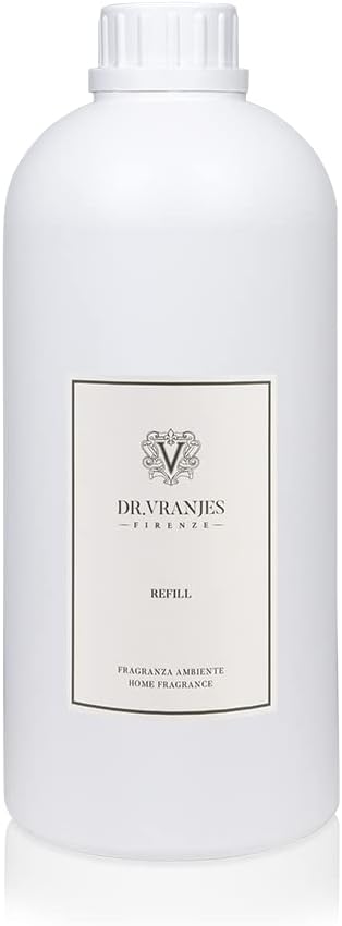 Dr. Vranjes - Oud Nobile 2500 ml Refill + Double Pack of White Sticks (3 Pieces Bundle) - Luxury Home Fragrance, Made in Italy, Main Scent: Oriental, Olfactory Pyramid: Bergamot, Oud, Myrrh