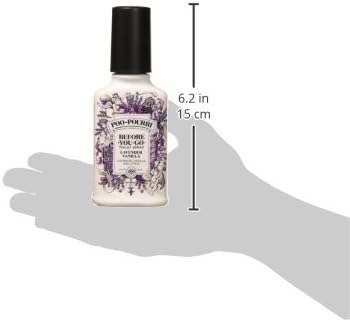 Poo-Pourri Before-You-Go, Toilet Spray, Lavender Vanilla, Up to 200 Uses, Bathroom Odor Deodorizer Plant-Based with Essential Oils, for Home or Work, Citrus Scent, 4 Fl Oz