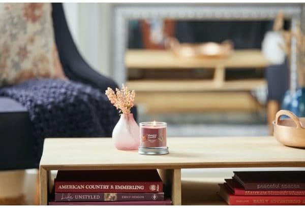 Yankee Candle Small Tumbler Scented Single Wick Jar Candle, Home Sweet Home, Over 20 Hours of Burn Time, 4.3 Ounce (Pack of 4)