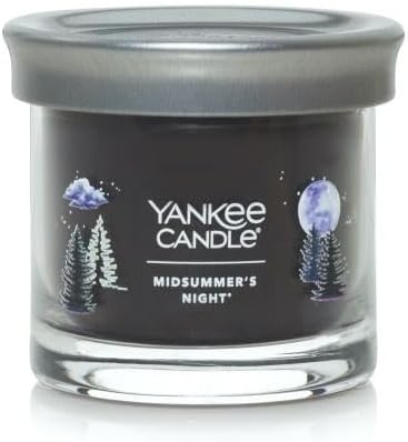 Yankee Candle Small Tumbler Scented Single Wick Jar Candle, Midsummer's Night, Over 20 Hours of Burn Time, 4.3 Ounce (Pack of 2)