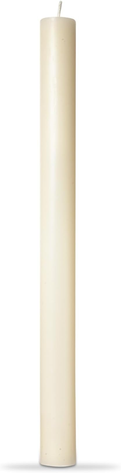tag Color Studio 10" Straight Taper Unscented Smokeless Paraffin Wax Candle Ivory Burn Time 10 hrs.Sold in Units of 1 10" Ivory