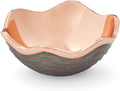 nambe Mini Copper Canyon Bowl | 4.5-Inch Fruit Bowl for Kitchen Counter, Table, Mantel Décor | Decorative Scalloped Edge Vegetable Basket | Salad Serving Bowl | 6.5-Ounce