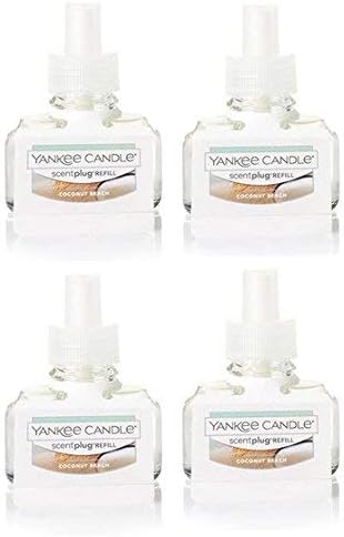 Yankee Candle Coconut Beach ScentPlug Refill 4-Pack