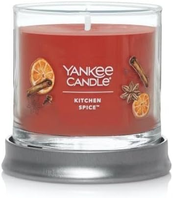 Yankee Candle Small Tumbler Scented Single Wick Jar Candle, Kitchen Spice, Over 20 Hours of Burn Time, 4.3 Ounce (Pack of 2)