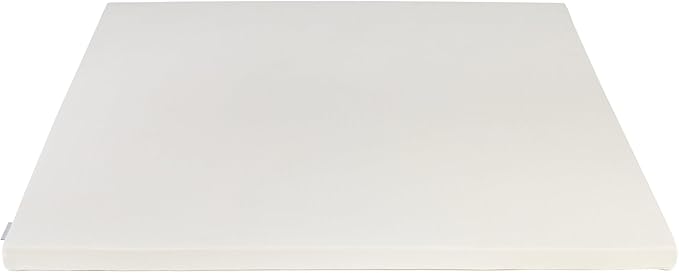 Pure Green Natural Latex Mattress Topper w/Jersey Cover - Soft - 3 Inch - Twin XL Size (GOTS Certified Organic)