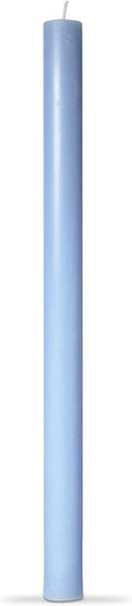 tag Color Studio 12" Straight Taper Unscented Smokeless Paraffin Wax Candle Blue Burn Time 12 hrs. Sold in Units of 1 12" Blue