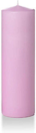 yummi 3" x 10" Violet Round Pillar Candles - 3 per Pack
