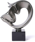 Abstract Sculpture Decor Modern Arts Lover Figurine Table Centerpiece Statue Polyresin 10.6 inch