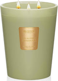 M&SENSE Eucalyptus & Cedarwood Scented Candle, 3 Wick 35oz Natural Soy Wax, Green Candles Gift for Fall Winter Home Scented, 150 Hours Long Lasting Slow Burning