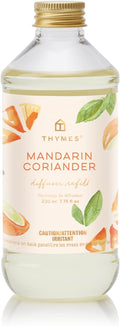 Thymes Mandarin Coriander Reed Diffuser Oil - Room Fragrance Oil - Flameless Home Fragrance7.75 Fl Oz