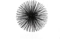 Modern Day Accents 5351 Erizo Spiked Medium Black Sphere, Coffee Table Room Decor, Black Decor, Table Decor, Shelf Decor, Modern Decor, Starburst Centerpiece, Spike Ball Decoration, Home, 8" D