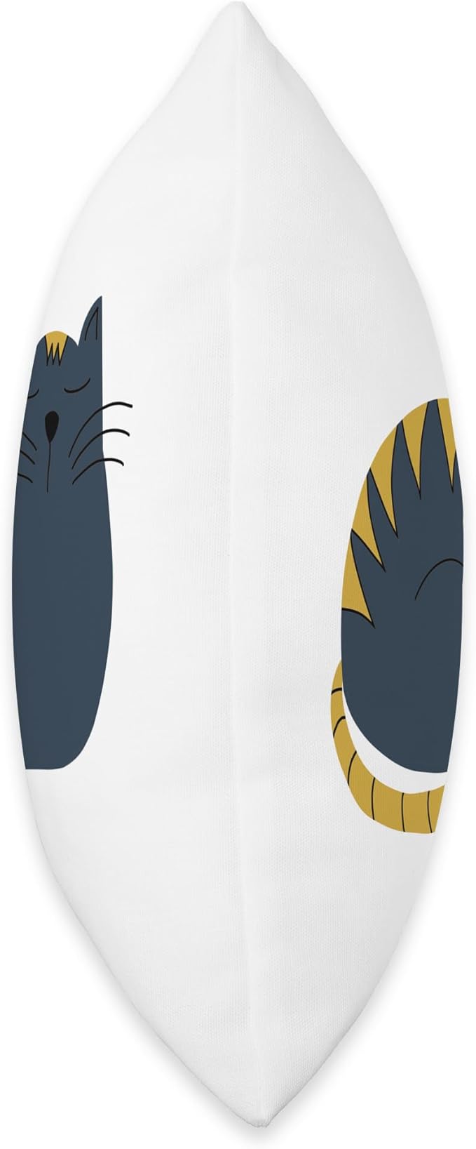 Cute Scandinavian Animals Designs Scandinavian Mom Boho Cat Throw Pillow, 16x16, Multicolor