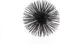 Modern Day Accents 5367 Erizo Urchin Small Black Sphere, Coffee Table Room Decor, Black Decor, Table Decor, Shelf Decor, Modern Decor, Starburst Centerpiece, Spike Ball Decoration, Home, 6" D