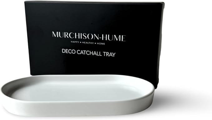 Elegant Ceramic Kitchen Sink Caddy, Bathroom Countertop Tray, Ceramic Vanity Tray - Durable, Heat-Resistant Design for Keys, Jewelry, and More - Dishwasher Safe, 19cm x 10.5cm x 2cm