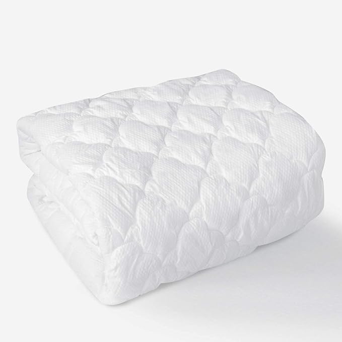 Full Size Air Mattress Pad Cover, Quilted Mattress Protector, Super Soft Breathable and Noiseless Down Alternative Filling Pillow Top Mattress Pad with Deep Pocket Fits Up to 16 Inch Mattress