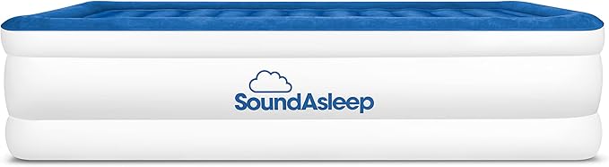 SoundAsleep Products CloudNine Series Air Mattress Includes Dual Smart Pump Technology - Twin XL Size