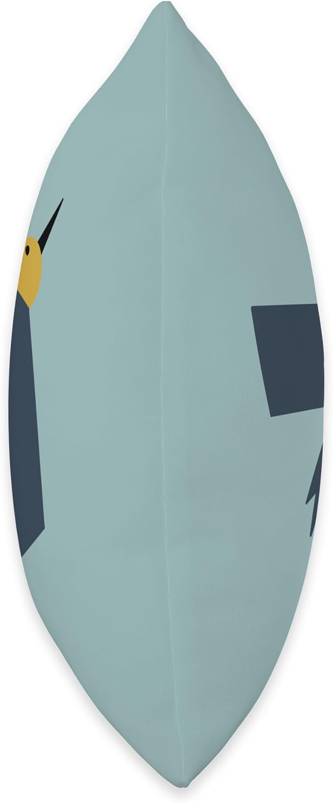 Cute Scandinavian Animals Designs Minimalistic Scandinavian Bird Lover Throw Pillow, 16x16, Multicolor