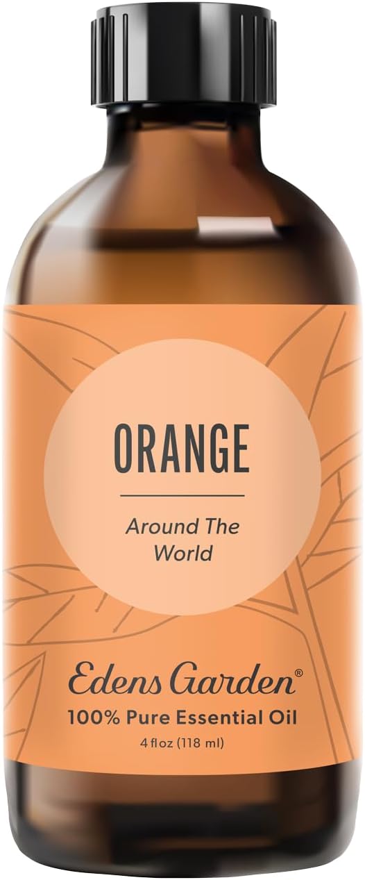 Edens Garden Orange Around The World Essential Oil- 100% Pure Premium Grade, Undiluted, Natural, Therapeutic, Aromatherapy, The Best for Diffuser, Skin, Candle, Laundry 118 ml (4 fl oz)