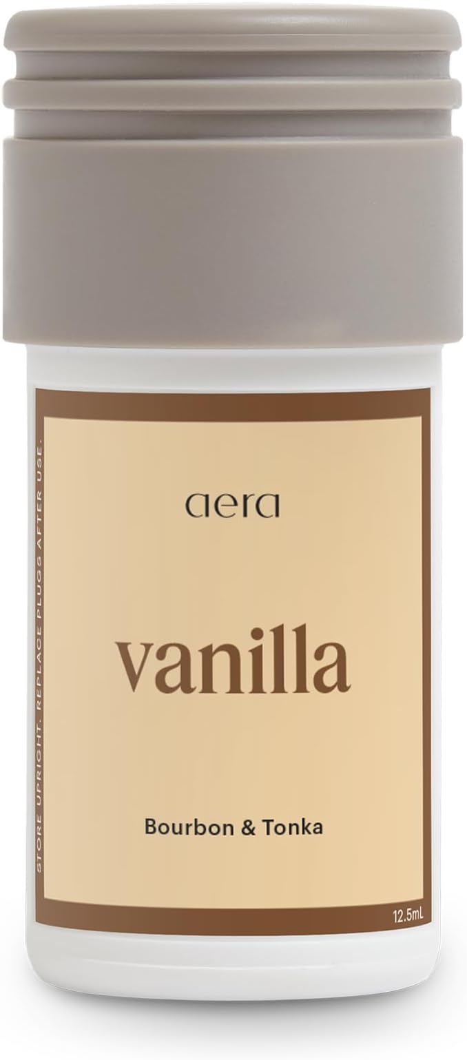 Aera Mini Vanilla - Essential Oil for Home - Enveloped in Comfort Fragrance - Notes of Vanilla, Tonka and Bourbon - Scent Refill - Capsule Size Works with Mini Diffuser