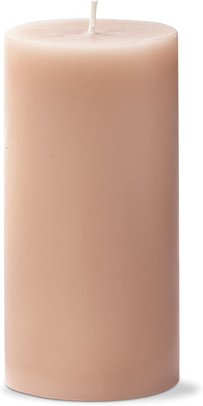 tag Color Studio 3X6 Pillar Blush Smokeless Paraffin Wax Burn Time 85 Hours 3x6 Blush