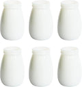 YANLING 6 Pack White Vase for Decor Ceramic Vase for Flowers, Small Bud Vases for Home Decor White Flower Vase, Boho Vases Dried Flowers Vases