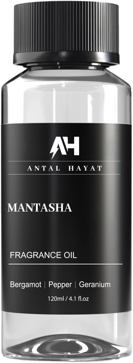 Hotel Scents Mantasha Diffuser Oil 120ml – Inspired by Sauvage Eau de Parfum – Bergamot, Black Pepper & Geranium – Premium Home Scent Refill – Luxury Essential Oil for Ultrasonic & Waterless Diffusers