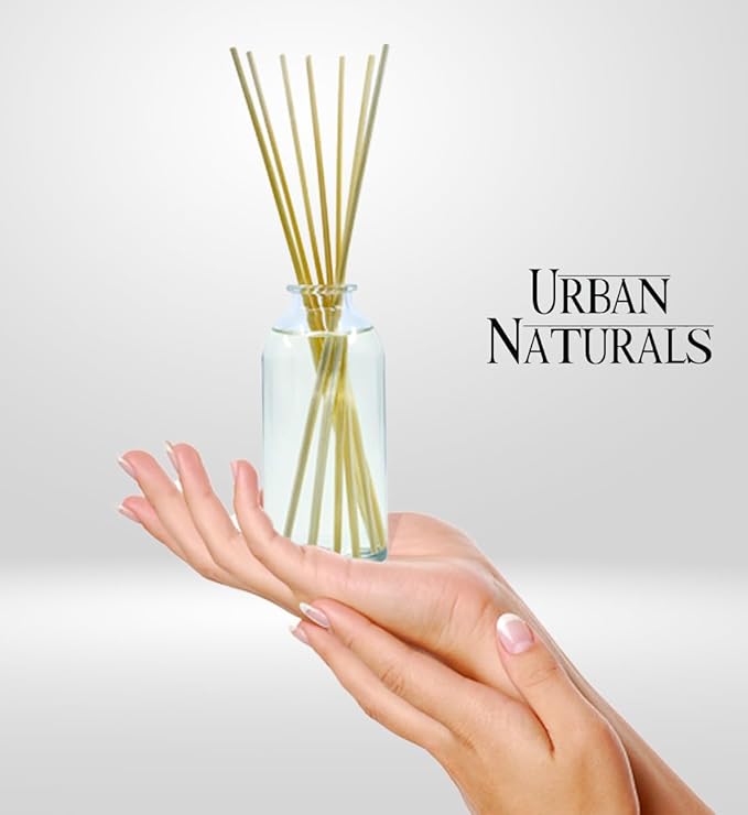 Urban Naturals Mountain Berry Breeze Reed Diffuser Set | Made with Essential Oils & Real Botanicals | Juniper Berries, Green Apple, Jasmine, Violet & Fresh Woods | Made in The USA