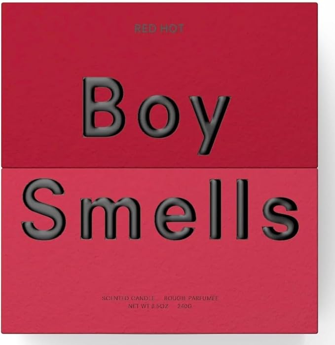 Boy Smells - Ash Scented Candles for Men and Women - 27 oz - Soy, Coconut Wax Candle Blend - Aromatic Candles for Home with Black Charcoal, Rare Woods and Clove - 100-Hour Burn - Cotton Wick