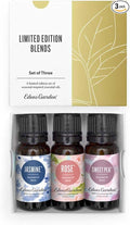 Edens Garden In Bloom Essential Oil 3 Set – 100% Pure Therapeutic Grade, Undiluted Aromatherapy- Jasmine, Rose & Sweet Pea Floral Blends– No Artificial Fragrance & Natural For Diffusers, 10 ml/ 3 Pack