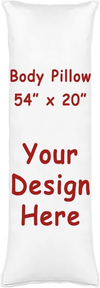 Shop&Three Custom Design Photos or Text Outdoor/Indoor Throw Pillowcase, Personalized Gifts Pet Photo Pillow, Love Photo Throw Pillowcases, Wedding Keepsake Throw Pillow Covers (54" x 20")