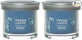 Yankee Candle Small Tumbler Scented Single Wick Jar Candle, Warm Luxe Cashmere, Over 20 Hours of Burn Time, 4.3 Ounce (Pack of 2)