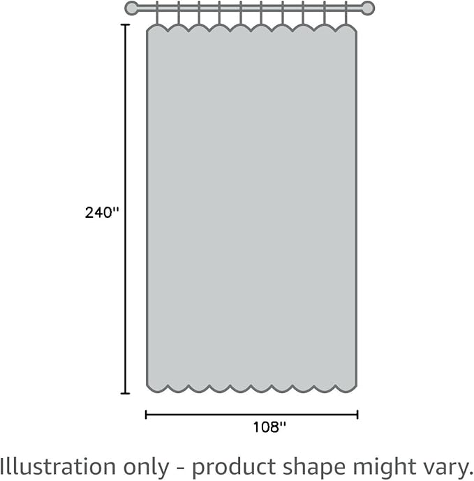 NICETOWN Closet Door Heavy Curtain, Room Dividers Shade Screens Partitions, Extra Large Space Partition Blackout Curtain, Screen Dividers for Rooms (1 PC, 20ft Wide x 9ft Long, Biscotti Beige)