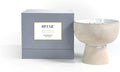 BLUEME Balance - White Lotus & Tea, Luxury Candle w/Essential Oils, 3 Wick, Hand-Poured Soy, Cotton Wick, Ceramic