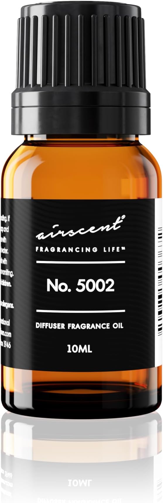 AirScent Creed-Aventus-Inspired Diffuser Oil - No. 5002 Perfume Dupe - Premium Fragrance Oil Blend for Ultrasonic and Waterless Diffusers and Crafting - 10 ml, 0.34 fl oz Glass Bottle with Dropper