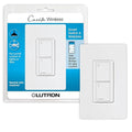 Lutron Caseta Original Smart Switch with Wallplate (Lutron Smart Hub Required), for LED Lights and Fans, 5 Amp, Single-Pole/3Way, Neutral Required, PDW-5ANS-WH-A, White