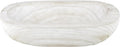 Santa Barbara Design Studio Table Sugar Paulownia Wood Bowl, 12.25-Inch Diameter, White
