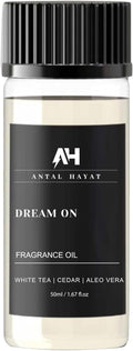 Dream On Essential Oil Scent 50mL - Inspired by Westin Hotel - Home Luxury Scent - Antal Hayat Diffuser Oil - White Tea, Cedarwood, Amber, Musk - Diffuser Oil Blends for Aromatherapy