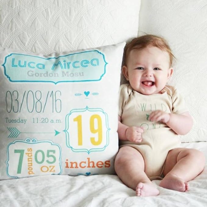 Shop&Three Custom Design Photos or Text Outdoor/Indoor Throw Pillowcase,Personalized Pet Photo Pillow, Love Photo Throw Pillowcases, Wedding Keepsake Throw Pillow Covers (King Size)