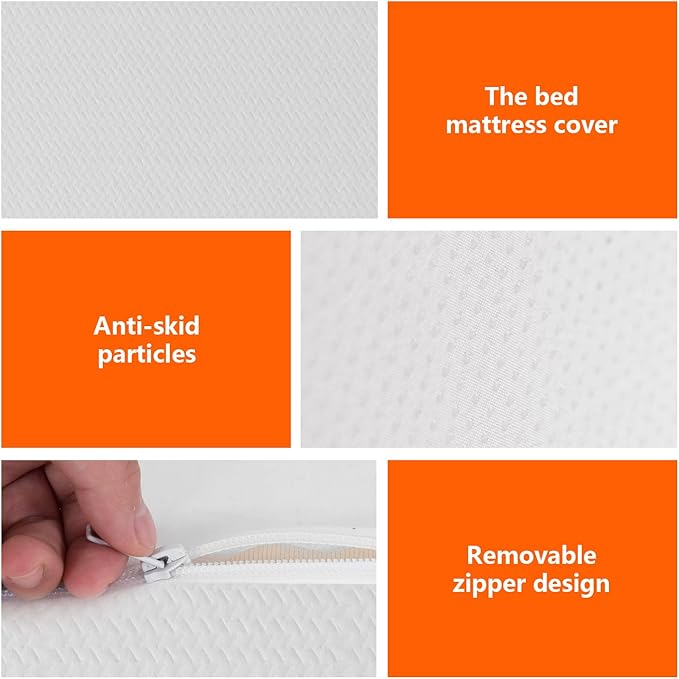 PayLessHere Full Size Mattress,6 Inch Gel Memory Foam Mattress in a Box,Medium-Firm,Pressure Relief&Temperature Regulation,CertiPUR-US Certified,White