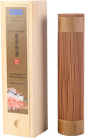 Natural Premium Fragrance,8" Joss Sticks Incense,500 Pieces *45mins,Chinese Classic Handcraft Recipe (Sandalwood 惠安檀香)