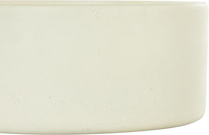 Deco 79 Metal Decorative Candle Floral Paradise Scented Textured 22oz 3 Wick Aromatherapy Candle with White Wax, Wax Aromatherapy Candle 6" x 6" x 3", Cream