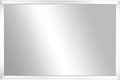 Frame My Mirror Silver Bathroom Mirror for Wall, 36" x 54" Satin Nickel Bathroom Vanity Mirror, Made in USA, Hangs Horizontally or Vertically, Ellis Design