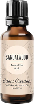 Edens Garden Sandalwood Around The World Essential Oil- 100% Pure Premium Grade, Undiluted, Natural, Therapeutic, Aromatherapy, The Best for Diffuser, Skin, Face, Hair 30 ml (1 fl oz)