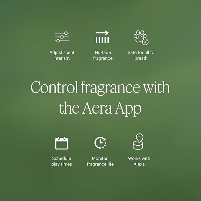 Aera Beach House - Essential Oil for Home - Summer Fragrance - Notes of Ocean Air and Gardenia - Scent Refill - Works with The Aera Diffuser