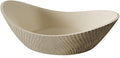 Concrete Fruit Bowl, Large Modern Meteorite Pattern Decorative Bowl for Kitchen Counter, Dining Table & Home Decor,Sturdy Centerpiece for Fruit, Keys, Candy, Unique Handmade Design (Beige, 10.6")