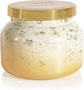 Capri Blue Glimmer Jar Candles - Luxury Holiday Scented Candles for Home - Long Lasting Soy Wax Blend - Scented Holiday & Home Decor - Volcano Oversized Signature Jar (28 oz)