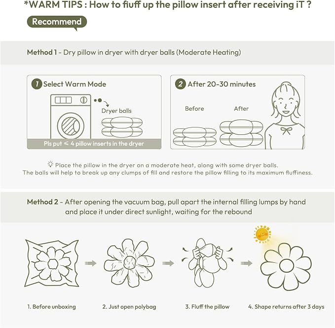 Sioloc Flower Throw Pillow, Fun Daisy Pillow, 25.6" Large Yellow Cute Decorative Seat Cushion Aesthetic Flower Plush Pillows for Bed Floor Couch Chair